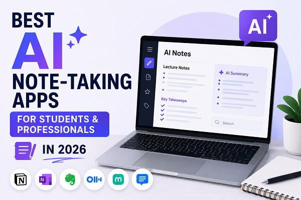 Best AI Note-Taking Apps for Students and Professionals in 2026 Best AI Note-Taking Apps