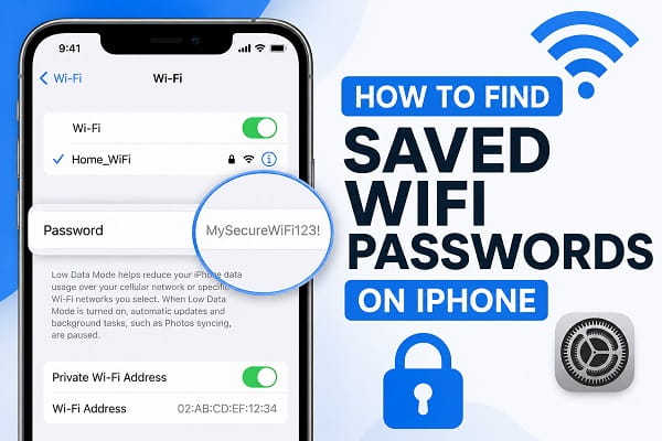 How to Find Saved WiFi Passwords on iPhone How to Find Saved WiFi Passwords on iPhone
