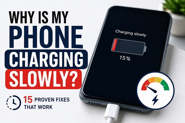 Why Is My Phone Charging Slowly? 15 Proven Fixes Why Is My Phone Charging Slowly? 15 Proven Fixes