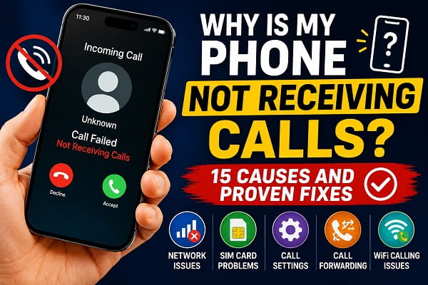 Why Is My Phone Not Receiving Calls? 15 Causes and Proven Fixes Why Is My Phone Not Receiving Calls? 15 Causes and Proven Fixes