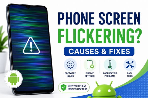 Phone Screen Flickering? Causes and Fixes That Actually Work Phone Screen Flickering? Causes and Fixes That Actually Work