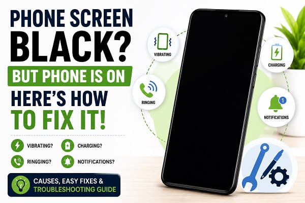 Phone Screen Is Black but Phone Is On? Here’s How to Fix It Phone Screen Is Black but Phone Is On? Here's How to Fix It