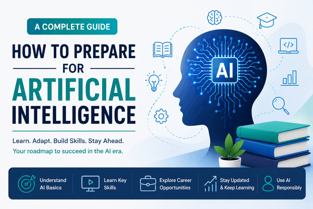 How to Prepare for Artificial Intelligence: Beginner’s Guide for 2026 How to Prepare for Artificial Intelligence