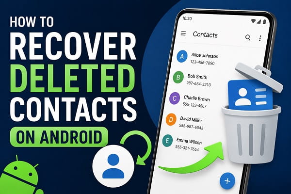 How to Recover Deleted Contacts on Android (Step-by-Step) How to Recover Deleted Contacts on Android (Step-by-Step)