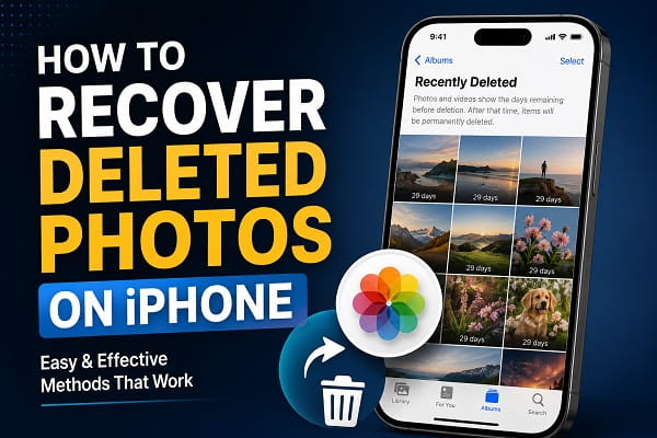 How to Recover Deleted Photos on iPhone How to Recover Deleted Photos on iPhone