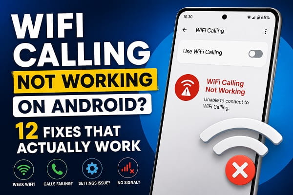 WiFi Calling Not Working on Android? 12 Fixes That Actually Work WiFi Calling Not Working on Android? 12 Fixes That Actually Work