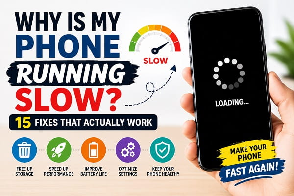 Why Is My Phone Running Slow? 15 Fixes That Actually Work Phone running slow troubleshooting guide