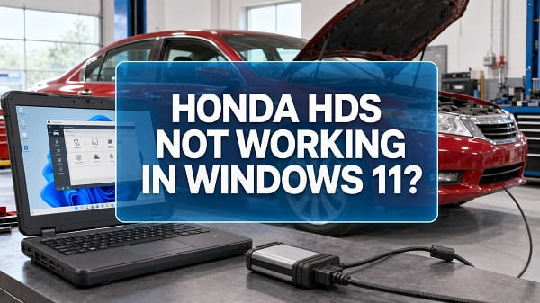 Honda HDS Not Working in Windows 11? 20 Fixes Honda HDS not working in Windows 11