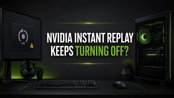NVIDIA Instant Replay Keeps Turning Off? How to Fix It NVIDIA Instant Replay keeps turning off troubleshooting on Windows