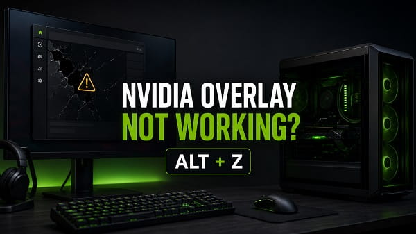 NVIDIA Overlay Not Working? How to Fix It NVIDIA overlay not working and Alt Z shortcut troubleshooting