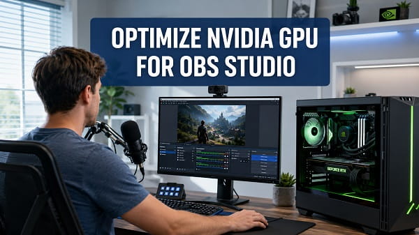 How to Optimize NVIDIA GPU for OBS Studio How to optimize NVIDIA GPU for OBS Studio using NVENC