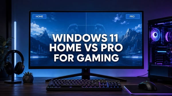 Windows 11 Home vs Pro for Gaming: Which Is Better? Windows 11 Home vs Pro for gaming comparison