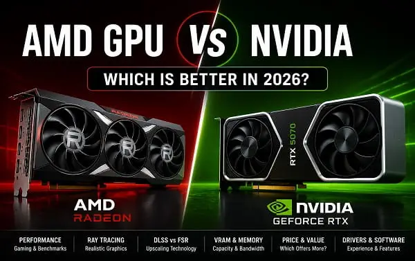 AMD GPU vs NVIDIA: Which Graphics Card Is Better in 2026? AMD GPU vs NVIDIA: Which Graphics Card Is Better in 2026?