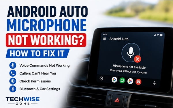 How to fix Android Auto Microphone Not Working Android Auto Microphone Not Working