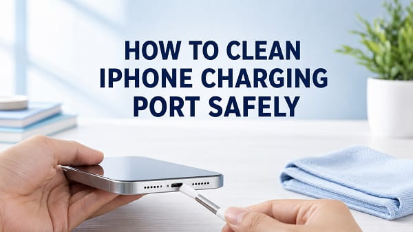 How to Clean iPhone Charging Port Safely How to clean an iPhone charging port safely