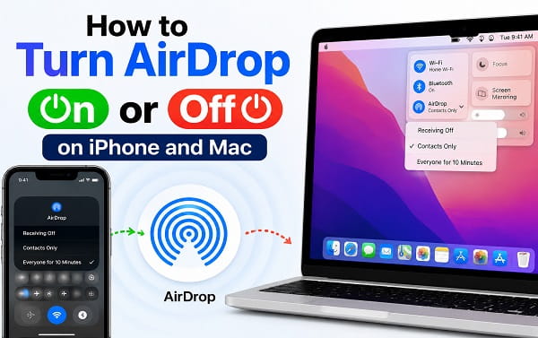 How to Turn AirDrop On or Off on iPhone and Mac