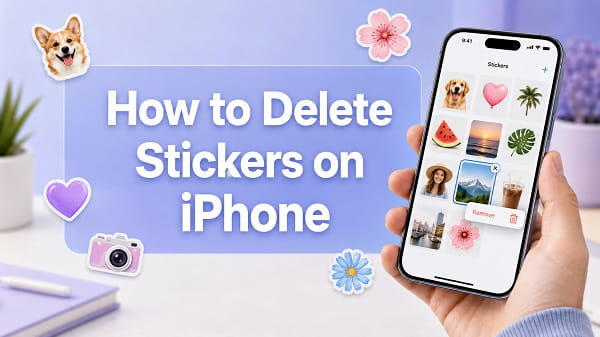 How to Delete Stickers on iPhone How to delete stickers on iPhone from the sticker collection