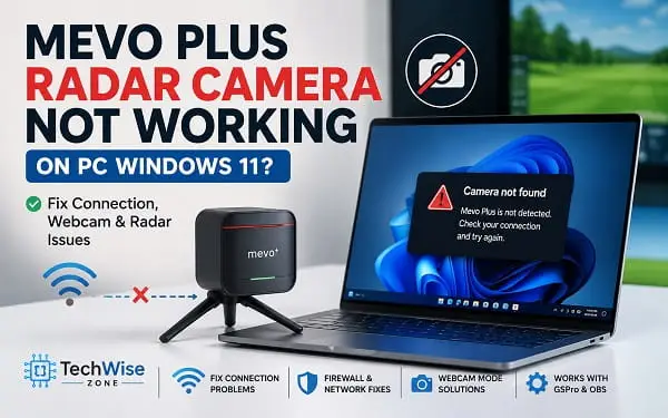 Mevo Plus Radar Camera Not Working on Windows 11? Fix It Mevo Plus Radar Camera Not Working on Windows 11? Fix It