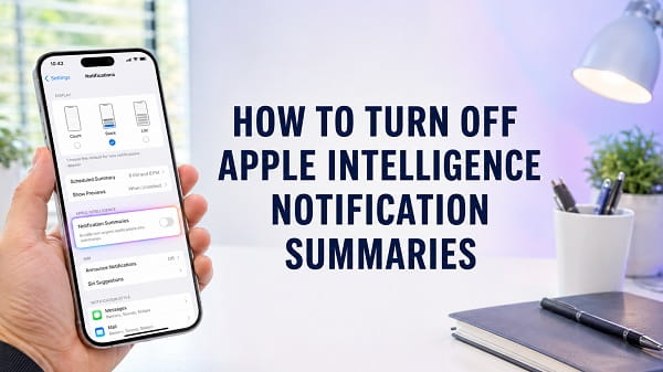 How to Turn Off Apple Intelligence Notification Summaries How to turn off Apple Intelligence notification summaries on iPhone