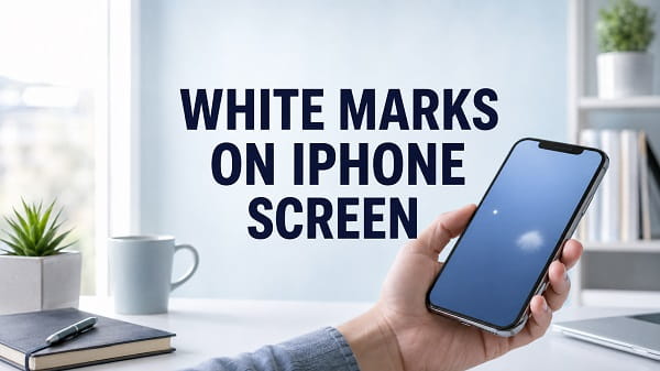 White Marks on iPhone Screen: Causes and Fixes White Marks on iPhone Screen