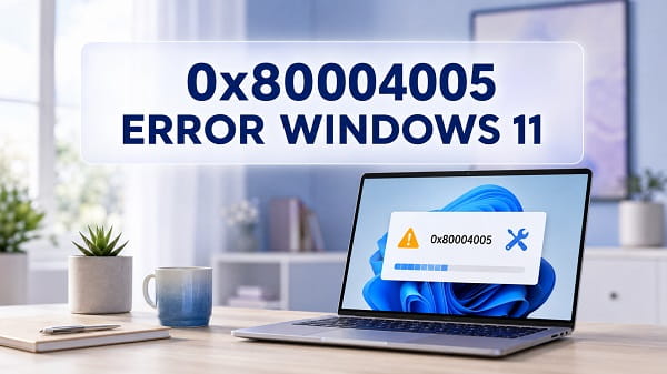 0x80004005 Error Windows 11: How to Fix It How to fix error 0x80004005 on Windows 11