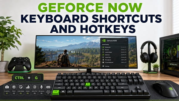 GeForce NOW Keyboard Shortcuts and Hotkeys