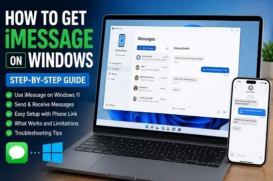 How to Get iMessage on Windows: Easy Guide How to get iMessage on Windows using Phone Link