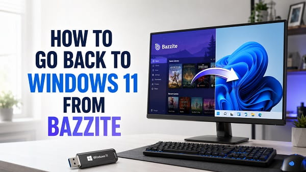 How to Go Back to Windows 11 From Bazzite How to remove Bazzite and return to Windows 11 safely