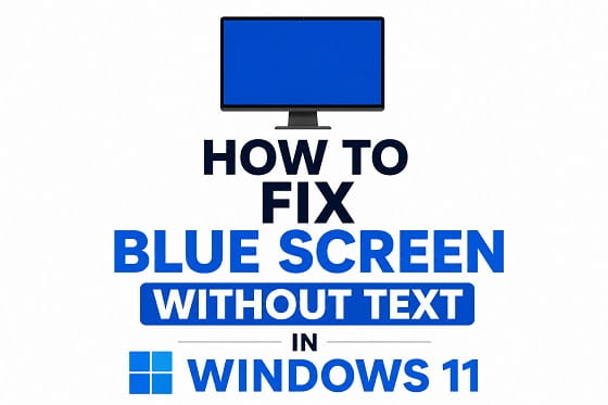 How to Fix a Blue Screen Without Text in Windows 11 Windows 11 Recovery Environment troubleshooting options for blue screen