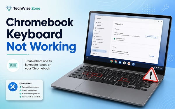 How to Fix Chromebook Keyboard Not Working Chromebook keyboard not working troubleshooting guide