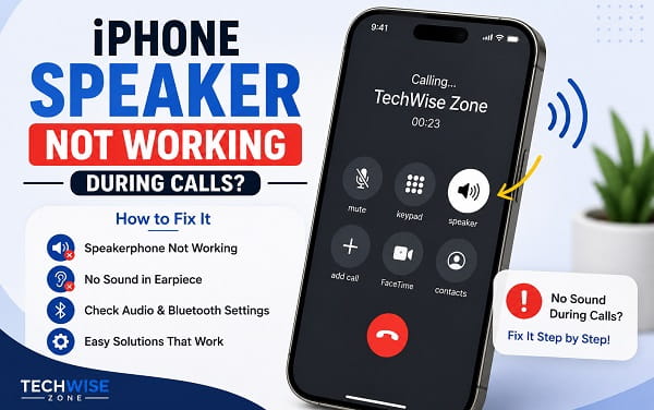 iPhone speaker not working during calls troubleshooting guide