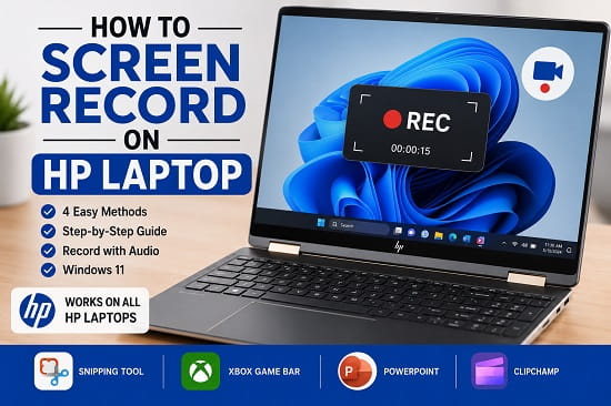 How to Screen Record on HP Laptop: 4 Easy Methods How to screen record on an HP laptop using Windows 11